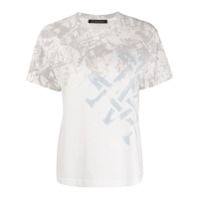 Mr & Mrs Italy Camiseta com estampa abstrata - Branco