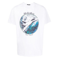 Mr & Mrs Italy Camiseta com estampa gráfica - Branco