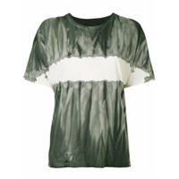Mr & Mrs Italy Camiseta com estampa tie-dye - Verde