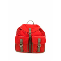 Mr & Mrs Italy Mochila com detalhe de fivela - Vermelho