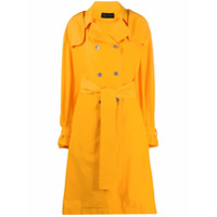 Mr & Mrs Italy Trench coat com abotoamento duplo - Amarelo