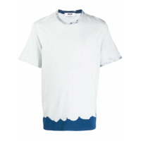 MSGM Camiseta de algodão com estampa tie-dye - Cinza