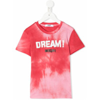 Msgm Kids Camiseta com estampa tie-dye - Rosa
