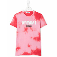 Msgm Kids Camiseta Dream com estampa tie-dye - Rosa