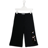Msgm Kids sequin-embellished trousers - Azul