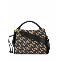 Mulberry Bolsa com monograma Iris pequena - Preto