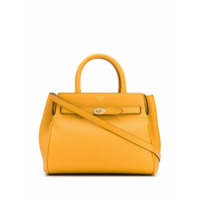 Mulberry Bolsa tote Bayswater com logo - Amarelo
