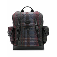 Mulberry heritage r-design check quilted backpack - Preto