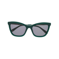 Mulberry Millie crystal-embellished sunglasses - Verde