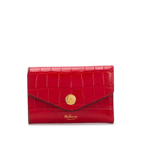 Mulberry Porta-cartões com gravação - Vermelho