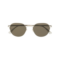 Mykita Óculos de sol redondo x Maison Margiela - Prateado