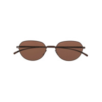 Mykita Óculos de sol x Maison Margiela - Marrom