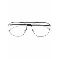 Mykita Steen square-frame glasses - 167 GOLD/JETBLACK