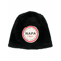 Napa By Martine Rose Chapéu com patch de logo - Preto