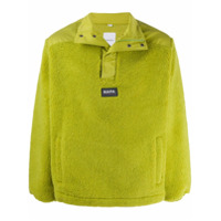 Napa By Martine Rose Jaqueta de lã com estampa de slogan - Verde