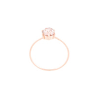 Natalie Marie Rose Cut Ring with Peach Zircon - Rosa