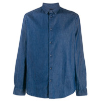 Natural Selection Camisa jeans com abotoamento - Azul