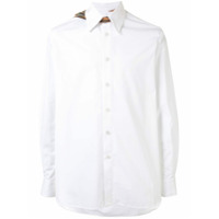 Necessity Sense Camisa mangas longas com detalhe de lenço - Branco