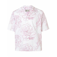 Necessity Sense Camiseta com bordado floral Bali - Branco