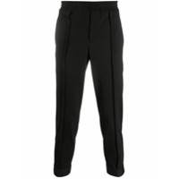 Neil Barrett Calça esportiva com costura frontal - Preto