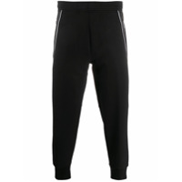 Neil Barrett Calça esportiva com recorte lateral - Preto