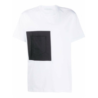 Neil Barrett Camiseta com detalhe de estampa - Branco