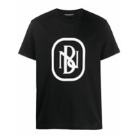 Neil Barrett Camiseta com estampa de logo - Preto