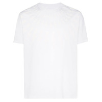 Neil Barrett Camiseta com estampa de relâmpago - Branco