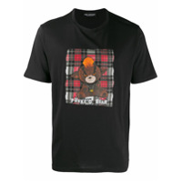 Neil Barrett Camiseta com estampa de urso - Preto
