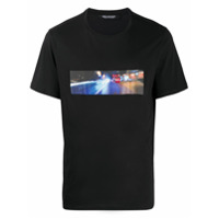 Neil Barrett Camiseta com estampa fotográfica - Preto