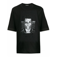 Neil Barrett Camiseta com estampa fotográfica - Preto