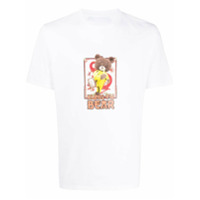 Neil Barrett Camiseta com estampa Kung Fu Bear - Branco