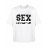 Neil Barrett Camiseta com estampa Sex Education - Branco