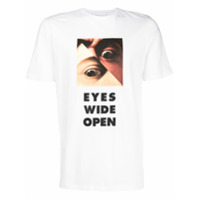 Neil Barrett Camiseta 'Eyes Wide Open' - Branco