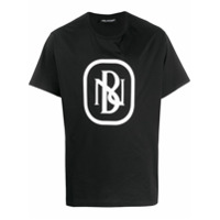 Neil Barrett Camiseta NB com estampa de logo - Preto