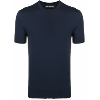 Neil Barrett Camiseta slim mangas curtas - Azul