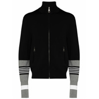 Neil Barrett Cardigan com listras nas mangas - Preto