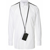 Neil Barrett Porta cartões com aplicação - Branco