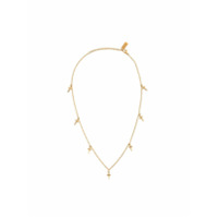 Nialaya Jewelry hanging cross necklace - Dourado