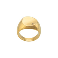 Nialaya Jewelry polished finish ring - Dourado