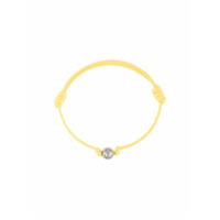 Nialaya Jewelry Pulseira com detalhe de tachas - Amarelo