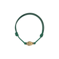 Nialaya Jewelry Pulseira com gravação - Verde