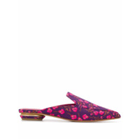 Nicholas Kirkwood Mule BEYA com estampa floral - Rosa