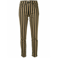 Nili Lotan Calça com estampa de listras - Vermelho