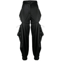 No Ka' Oi Calça cargo All Elements com ajuste no cós - Preto