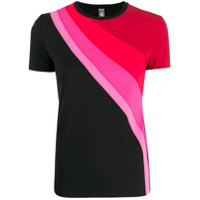 No Ka' Oi Camisa mangas curtas com recortes - Preto