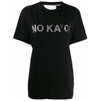 No Ka' Oi Camiseta com estampa de logo - Preto