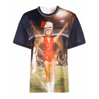 Nº21 Camiseta com estampa 'Majorette' - Branco