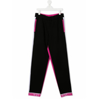 Nº21 Kids Calça esportiva com estampa de logo - Preto