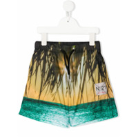 Nº21 Kids Short de natação com estampa - Estampado
